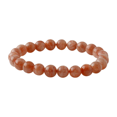 Güneş Taşı 8mm Doğal Taş Bileklik - 2