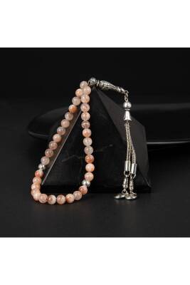 Güneş Taşı Doğal Taş Tesbih 33lük - 6mm - 2