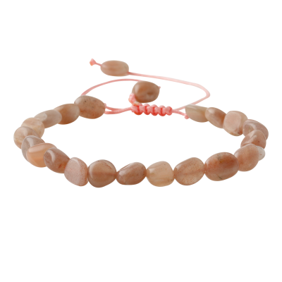 Güneş Taşı Natürel Kesim Doğal Taş Bileklik - Osmanlı Doğaltaş