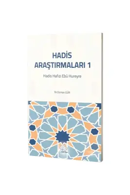 Hadis Araştırmaları 1 - Asmaaltı Yayınevi