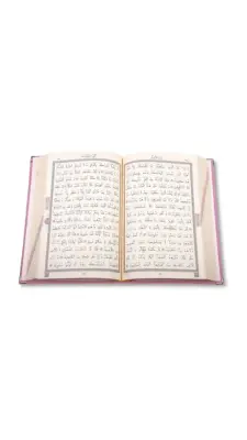Hafız Boy Kadife Kuranı Kerim Pembe - 2
