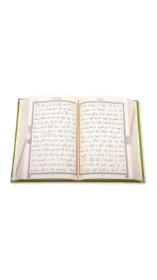 Hafız Boy Kadife Kuranı Kerim Yeşil - 2