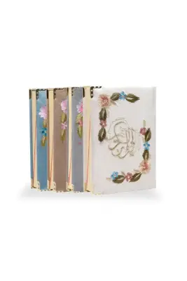 Hafız Boy Nakışlı Süngerli Kadife Kuranı Kerim - Furkan Neşriyat