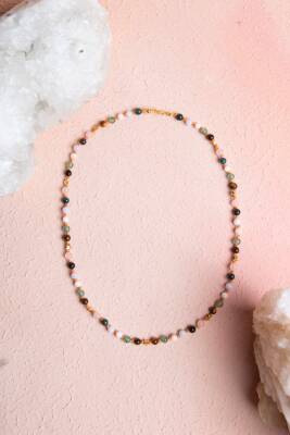 Hakiki Doğal Sitrin Doğal Taş Misinalı Bileklik 10mm - Osmanlı Doğaltaş