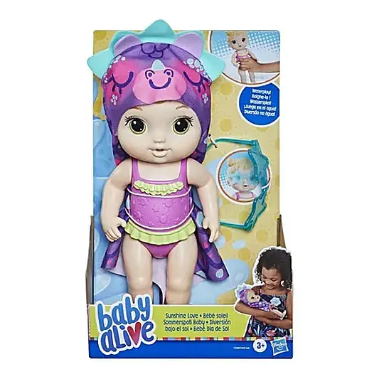 Hasbro Baby Alive Güneş Işığı Seven Bebeğim - 8