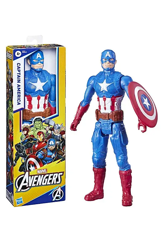 Hasbro Captain America Titan Hero Figür - 6