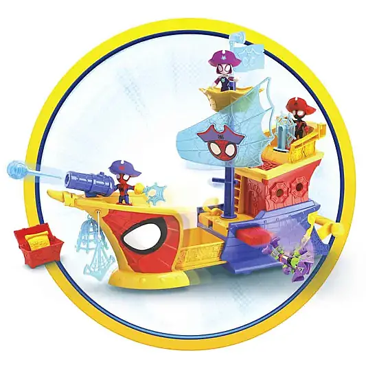 Hasbro Marvel Spidey Ve Arkadaşlarının Korsan Gemisi Oyun Seti - 2