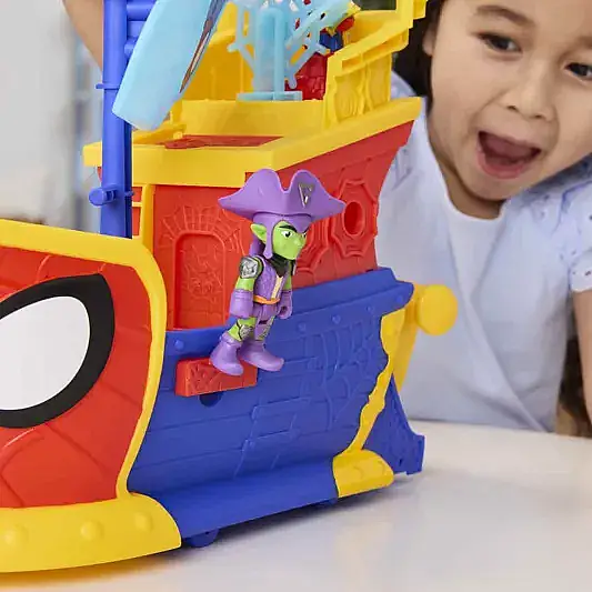 Hasbro Marvel Spidey Ve Arkadaşlarının Korsan Gemisi Oyun Seti - 3