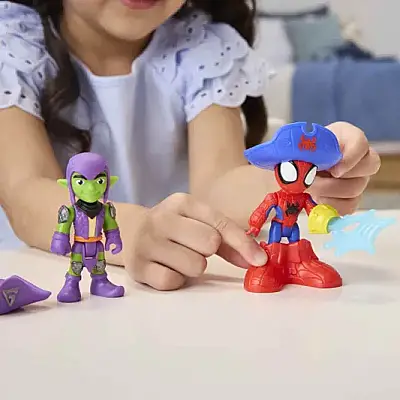 Hasbro Marvel Spidey Ve Arkadaşlarının Korsan Gemisi Oyun Seti - 15