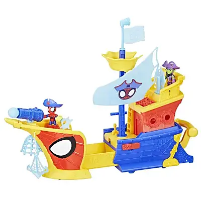Hasbro Marvel Spidey Ve Arkadaşlarının Korsan Gemisi Oyun Seti - 18