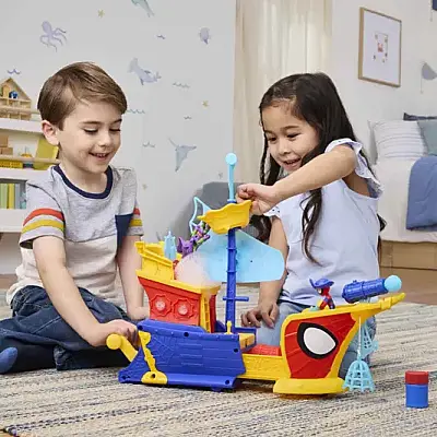 Hasbro Marvel Spidey Ve Arkadaşlarının Korsan Gemisi Oyun Seti - 23