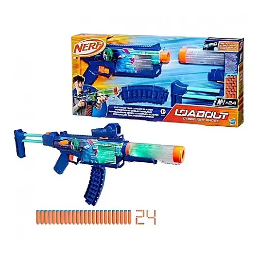 Hasbro Nerf Loadout Cyberlight - 6
