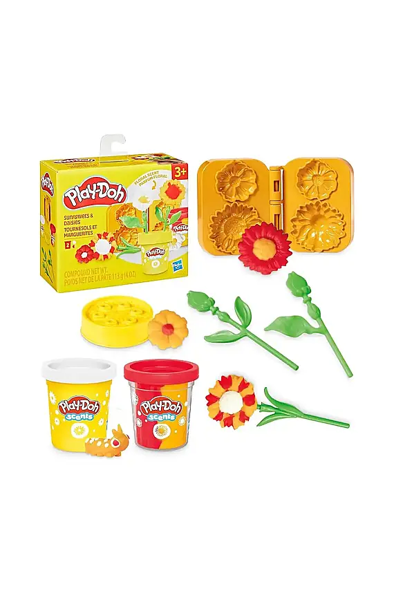 Hasbro Play-Doh Çiçekler Seti - 1