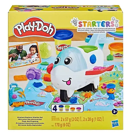 Hasbro Play-Doh Eğlenceli Uçak Başlangıç Seti - 4