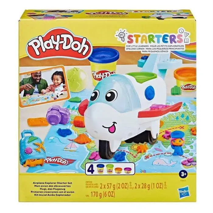 Hasbro Play Doh Eğlenceli Uçak Başlangıç Seti - 1