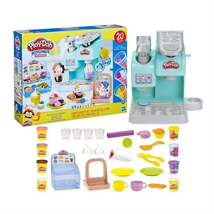 Hasbro Play Doh Gökkuşağı Kafe Oyun Seti - 1