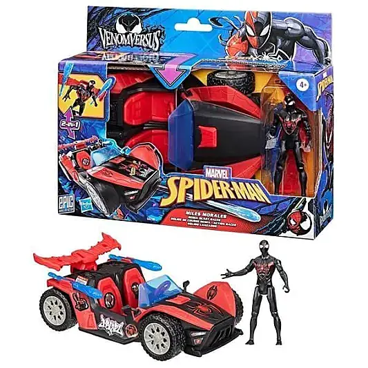 Hasbro Spiderman Venom Versus Miles Morales Arabası - 1