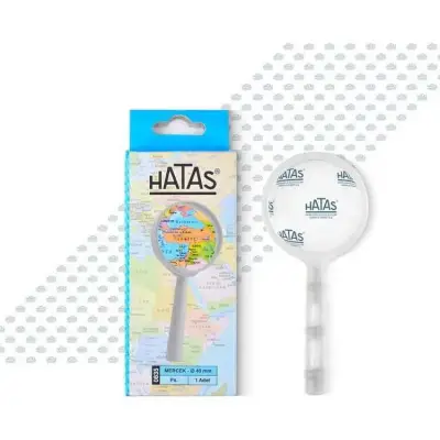 Hatas Büyüteç Mercek 40 mm Tekli kutulu - Hatas