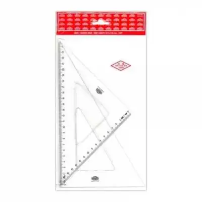 Hatas Teknik Gönye Seti 26 cm 60-45 - 1