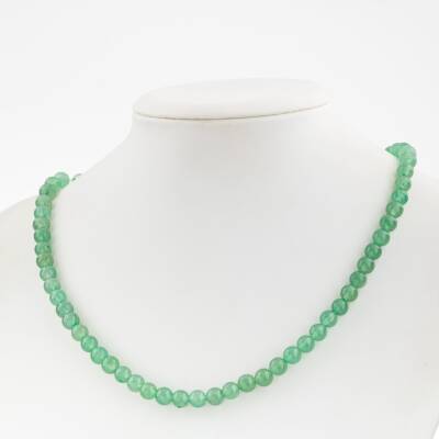 Havlit 6 mm Dizi Doğal Taş Kolye - Osmanlı Doğaltaş