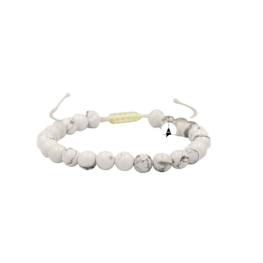 Havlit 6mm Merdiven Kapama Doğal Taş Bileklik - 1
