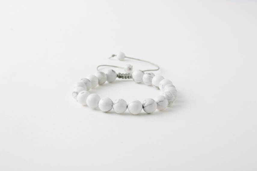 Havlit 8mm Merdiven Kapama Doğal Taş Bileklik - 2