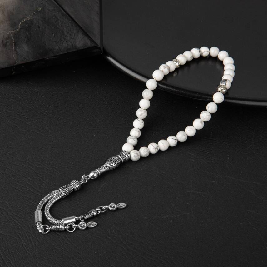 Havlit Doğal Taş Tesbih 33lük - 6mm - 1