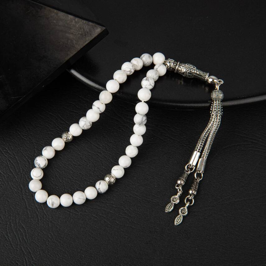 Havlit Doğal Taş Tesbih 33lük - 6mm - 2