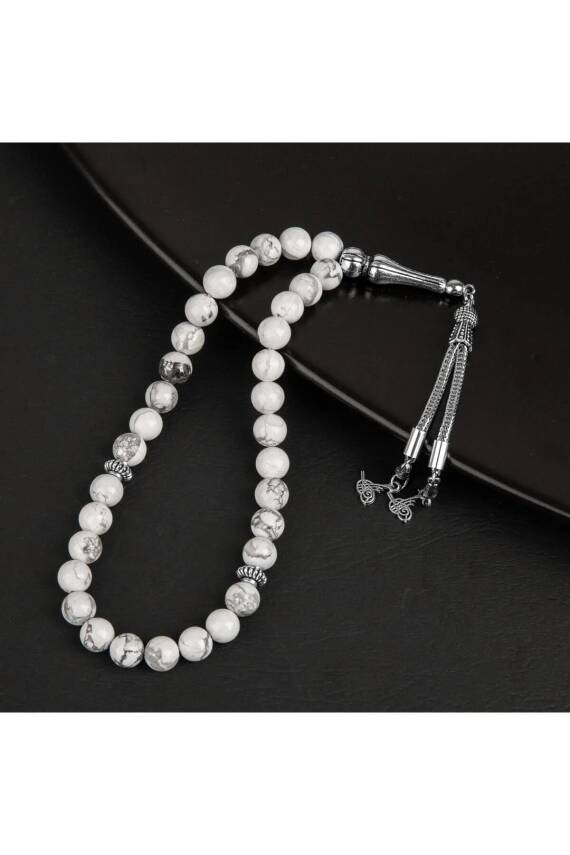 Havlit Doğal Taş Tesbih 33lük - 8mm - 1