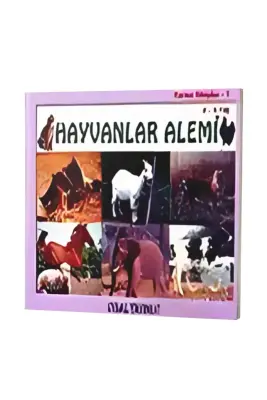 Hayvanlar Alemi - Karton Kitap 9 - 2-5 Yaş - Uysal Yayıncılık