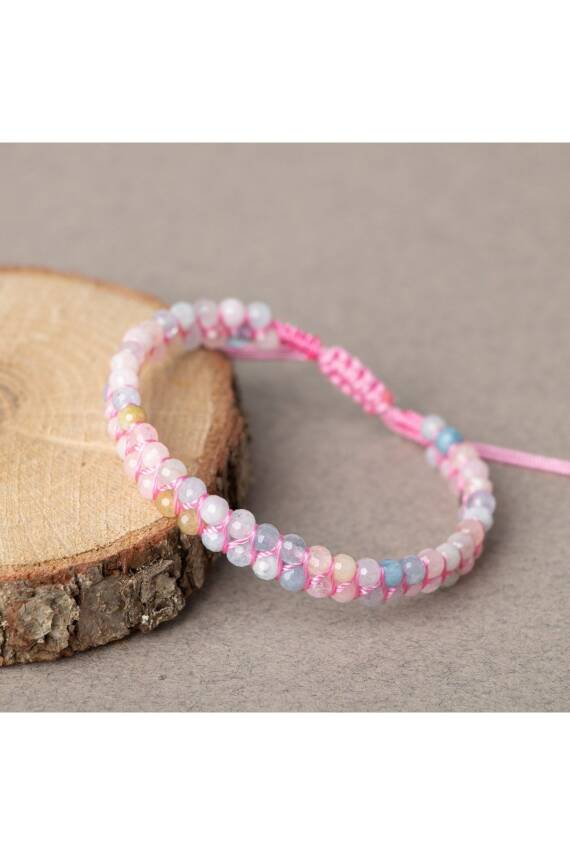 Helidor 3-4mm Çift Sıra Doğal Taş Bileklik - 3