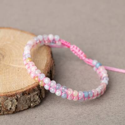 Helidor 3-4mm Çift Sıra Doğal Taş Bileklik - 3