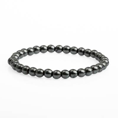 Hematit 6mm Doğal Taş Bileklik - Osmanlı Doğaltaş