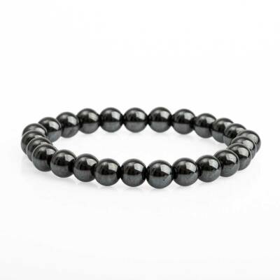 Hematit 8mm Doğal Taş Bileklik - Doğal Taş (1)