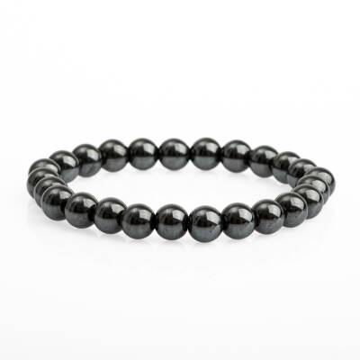 Hematit 8mm Doğal Taş Bileklik - Osmanlı Doğaltaş