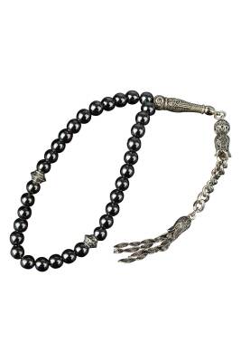 Hematit Doğal Taş Tesbih 33lük - 6mm - 5