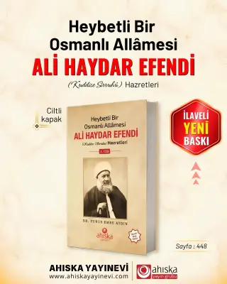 Heybetli Bir Osmanlı Allamesi Ali Haydar Efendi Hz. 1. Cilt - Ciltli - 1