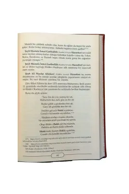 Heybetli Bir Osmanlı Allamesi Ali Haydar Efendi Hz. 1. Cilt - Deri - 5