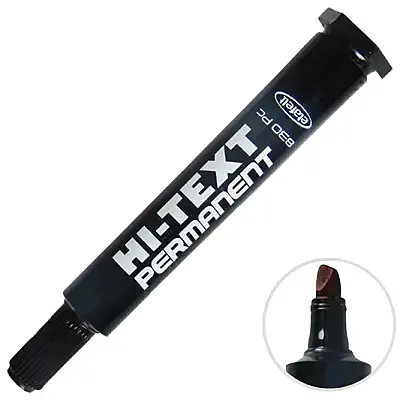 Hi-Text Marker Kesik Uç Siyah - 3