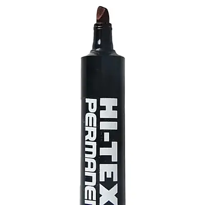 Hi-Text Marker Kesik Uç Siyah - 5