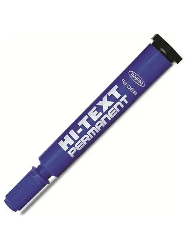 Hi-Text Marker Yuvarlak Uç Mavi - 1