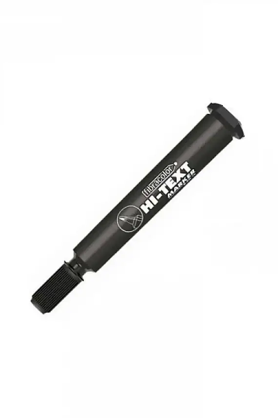 Hi-Text Marker Yuvarlak Uç Siyah - 1