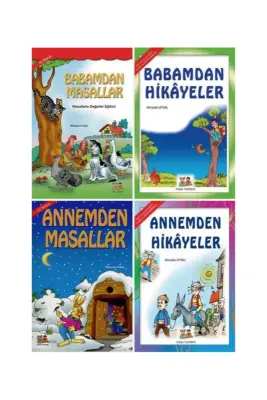 Hikayeler ve Masallarla Değerler Eğitimi 4 Kitap Set - Uysal Yayıncılık (1)