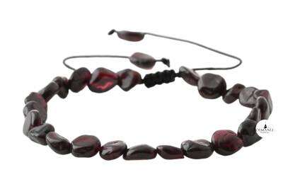 Hint Akiği 6 mm Düğümlü Doğal Taş Kolye - Osmanlı Doğaltaş