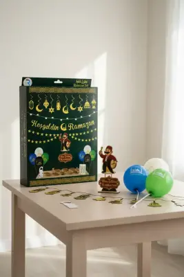 Hoş geldin Ramazan-ı Şerif Seti Led Işıklı - Bemenda Çarşı (1)