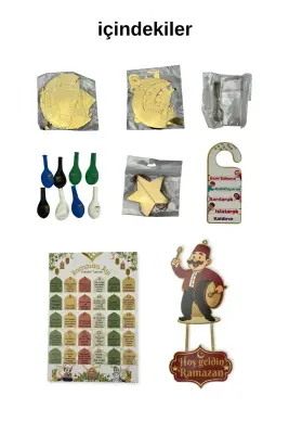 Hoş geldin Ramazan-ı Şerif Seti Led Işıklı - 3