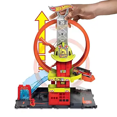 Hot Wheels Çember Pistli İftaiye İstasyonu - 1
