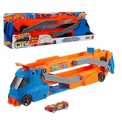Hot Wheels City Hızlı Pist Tırı - 6
