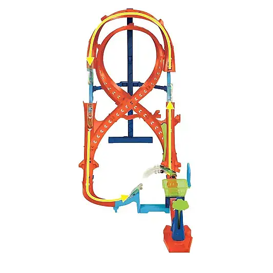 Hot Wheels Dikey Yarış Heyecanı Oyun Seti - 7
