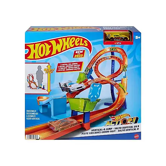 Hot Wheels Dikey Yarış Heyecanı Oyun Seti - 8